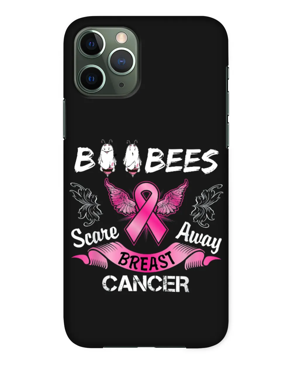 Breast Cancer Boobees Scare Away Cancer Survivor