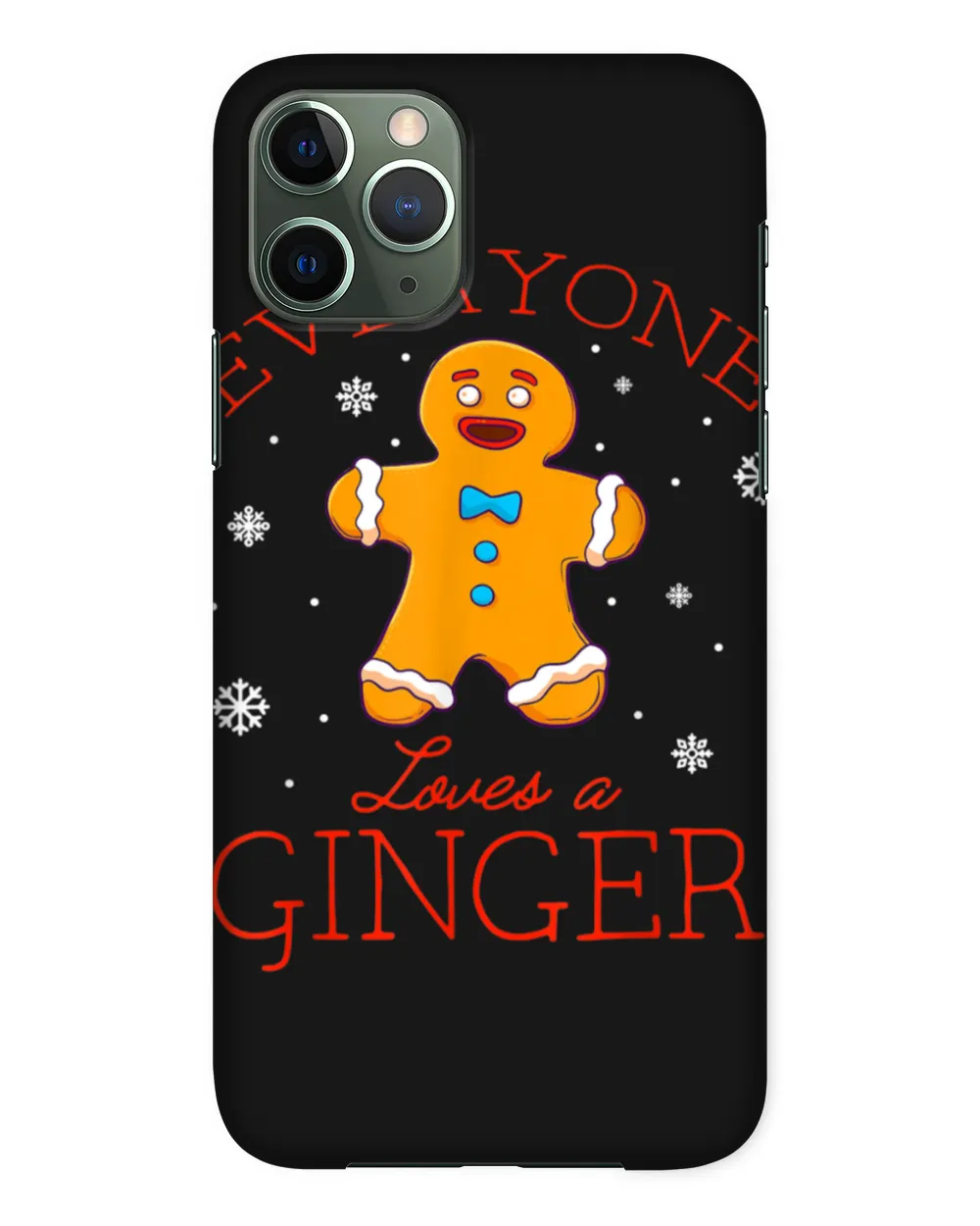 Everyone Loves A Ginger Gingerbread Man Christmas Redhead