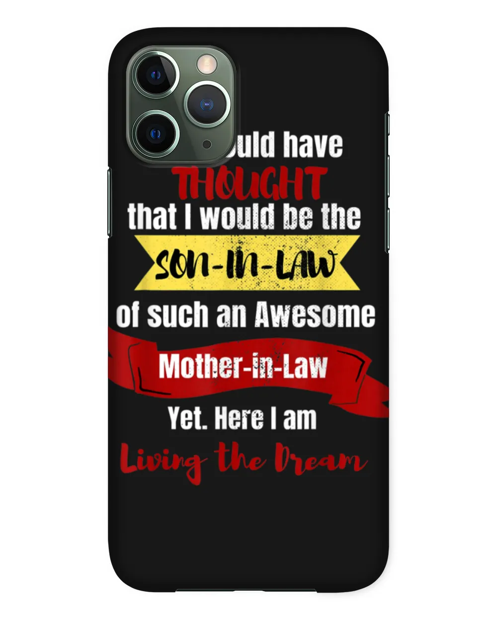 Funny Son In Law Great Birthday Gift. Mother In Law