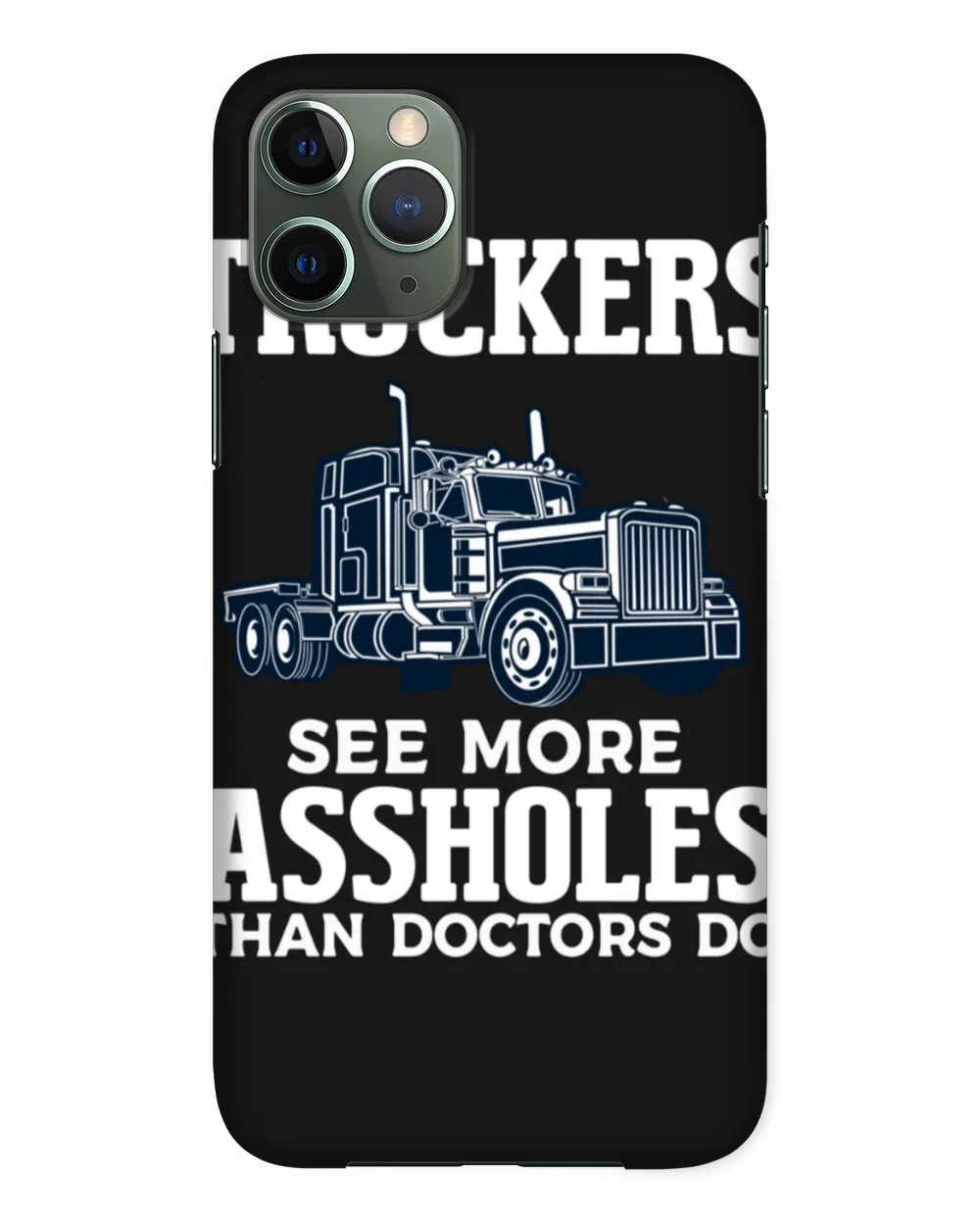 Funny Trucker Truck Driver Trucking Dads Father