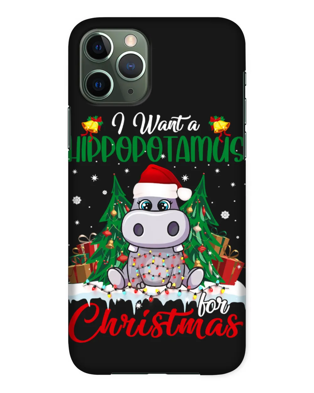 Hippopotamus I Want A Hippopotamus For Christmas Hippo Women Pajamas 2021 301 Hippo