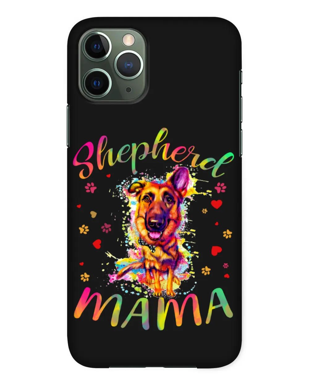 Shepherd Mama  Personalized Grandpa Grandma Mom Sister For Dog Lovers