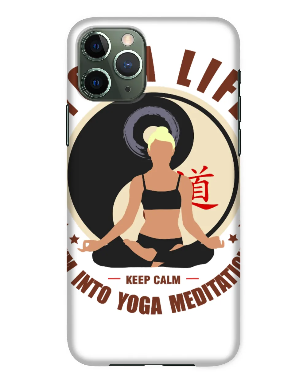 Yoga life keep calm I'm into yoga meditation Classic T-Shirt