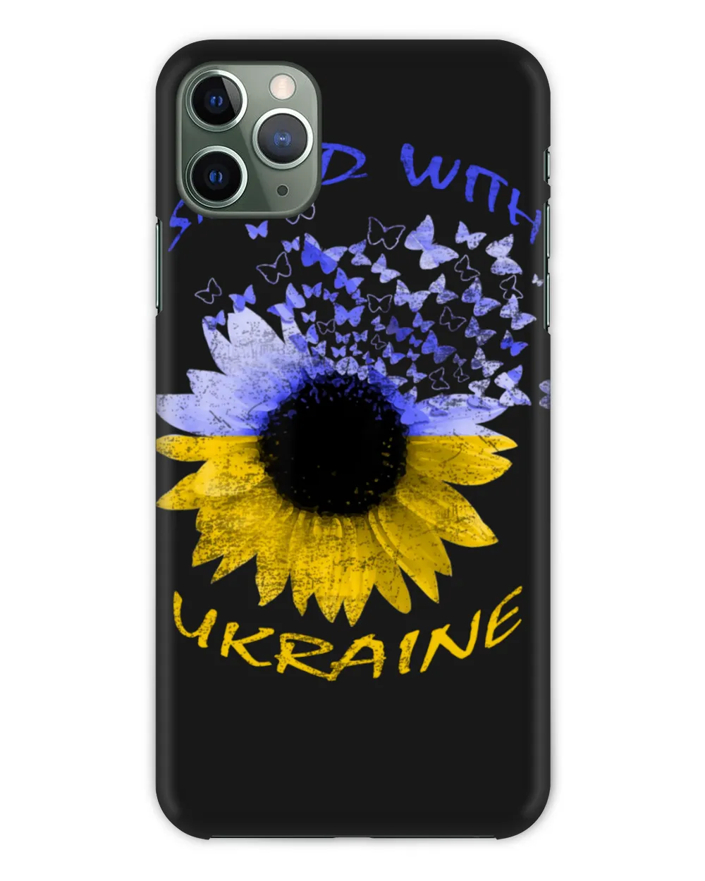 sunflower stand with Ukraine