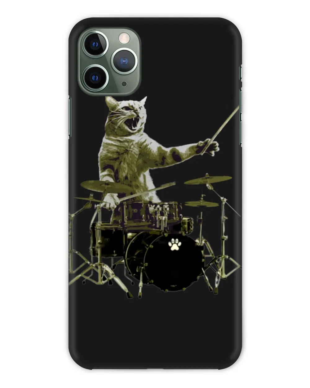 Cat with Drums