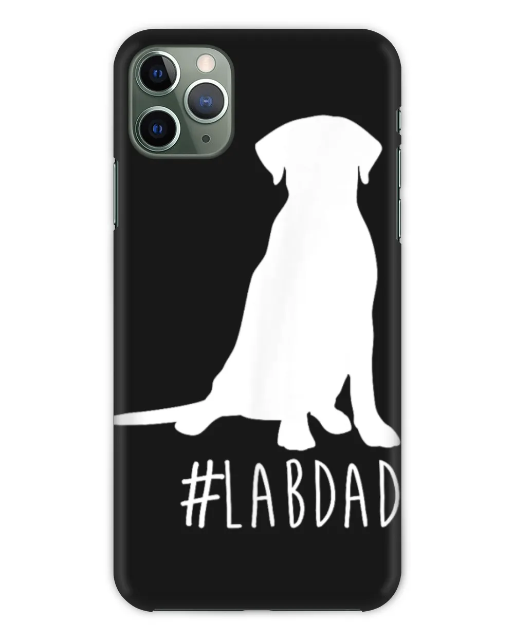Hashtag Lab Dad T-Shirt. Labrador Retriever Dad