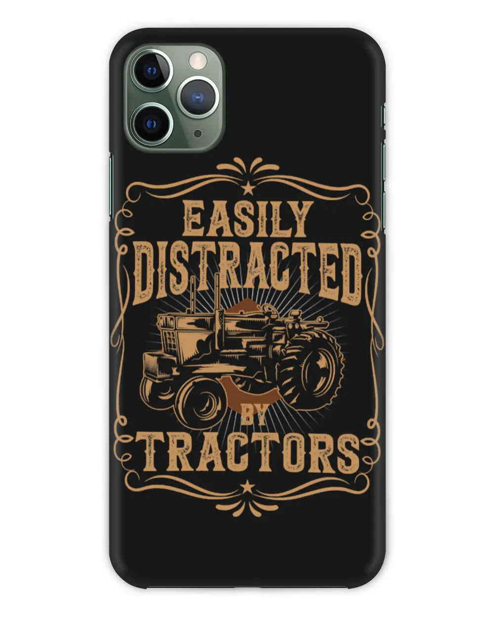 Tractor Easily Distracted By Tractors Fall Harvest Season Farmer 62 Tractor Driver