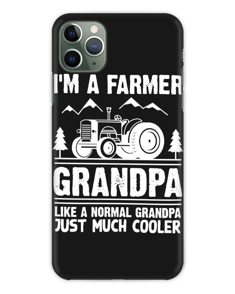 Tractor Cool Farmer Grandpa596 farmer