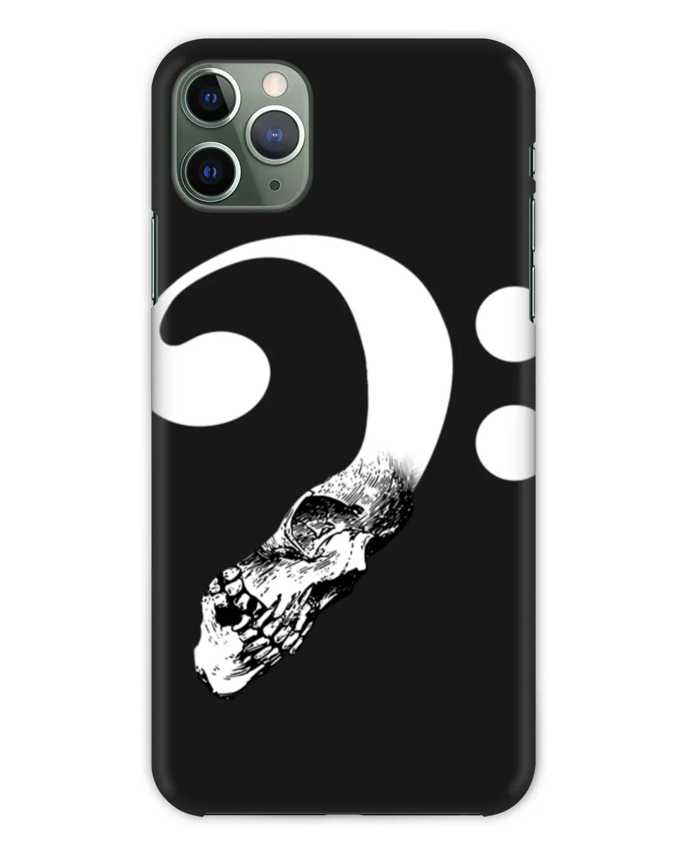 Bass Clef Skull