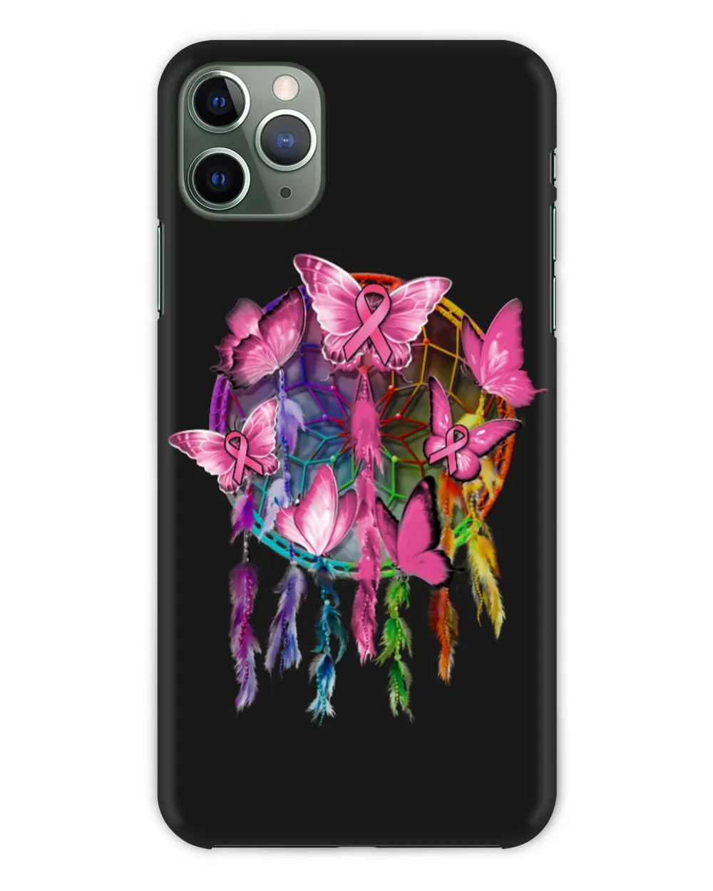 Breast Cancer Butterfly Dreamcatcher Cancer Survivor