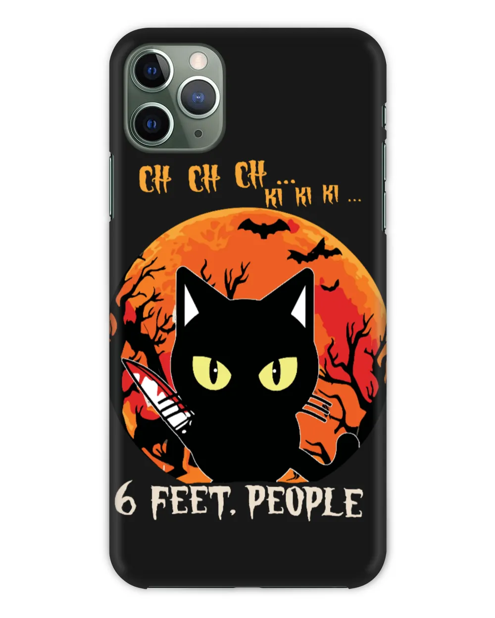 Black Cat Halloween Cat 6 Feet People 90 Cat Lover