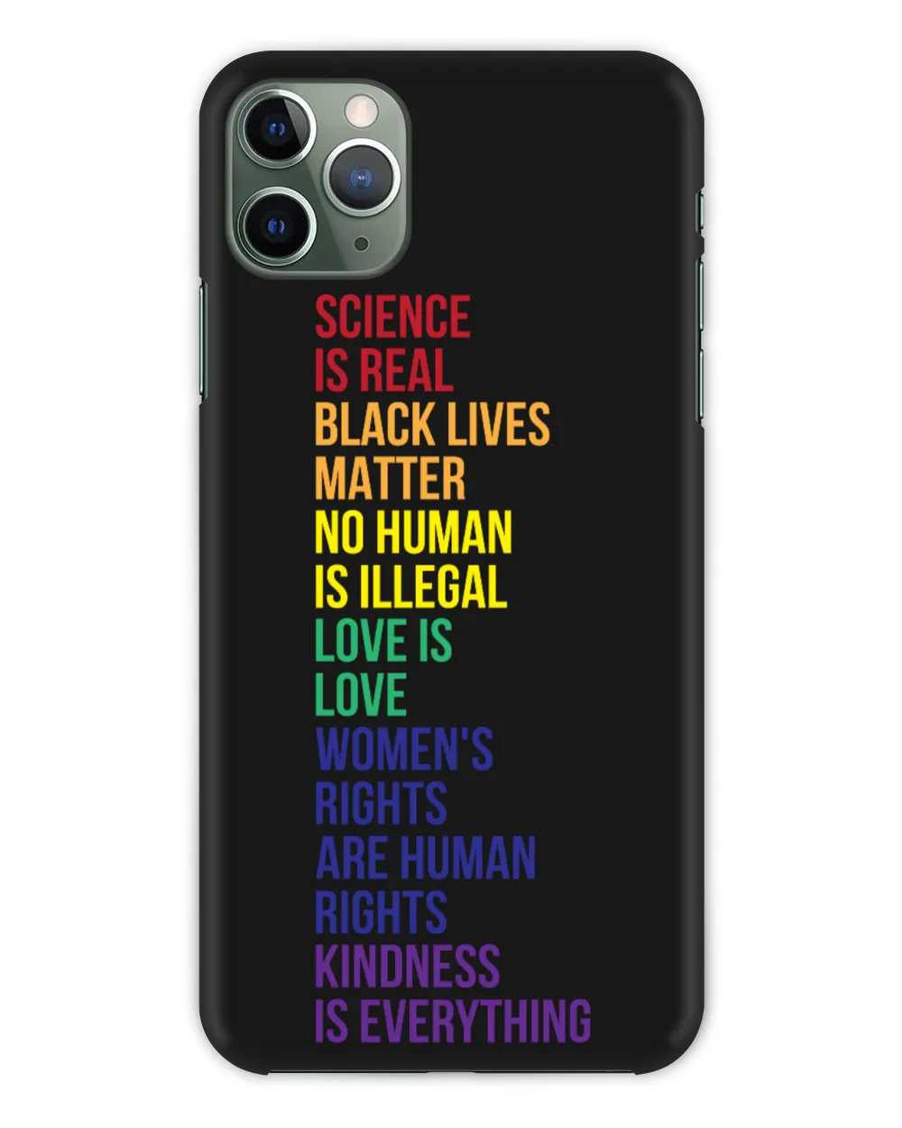 Science Is Real Black Lives Matter No Human T Shirt
