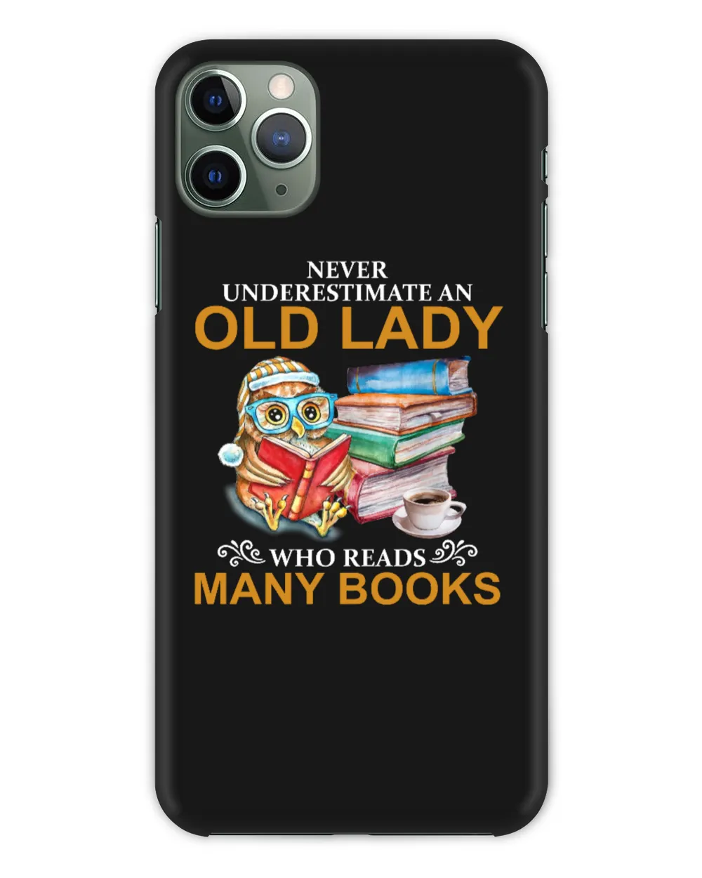 ETT221 Never Underestimate An Old Lady Who Reads Many Books