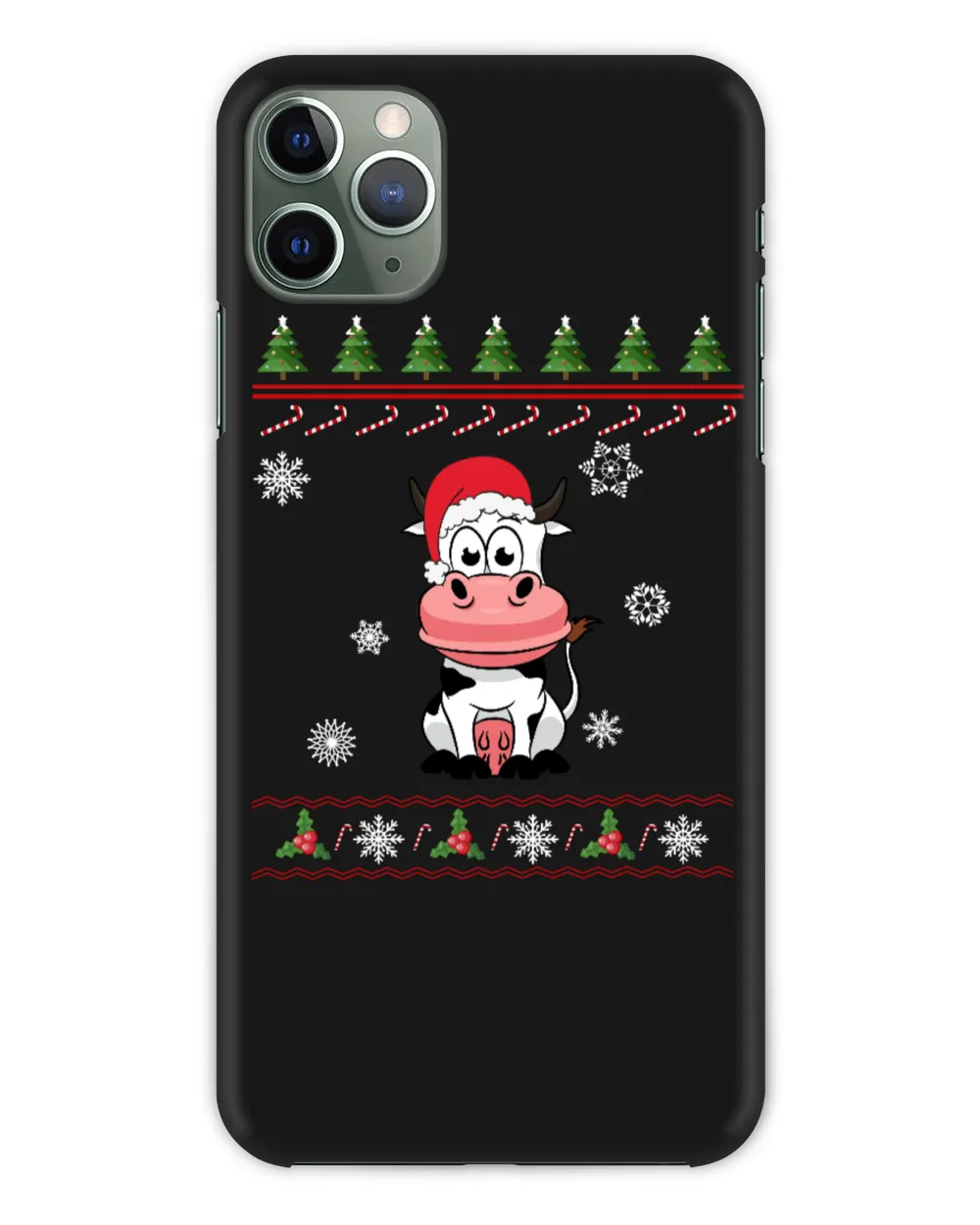 MiahH14 Milch Cow With Santa Hat