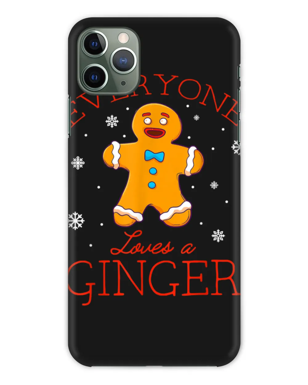 Everyone Loves A Ginger Gingerbread Man Christmas Redhead