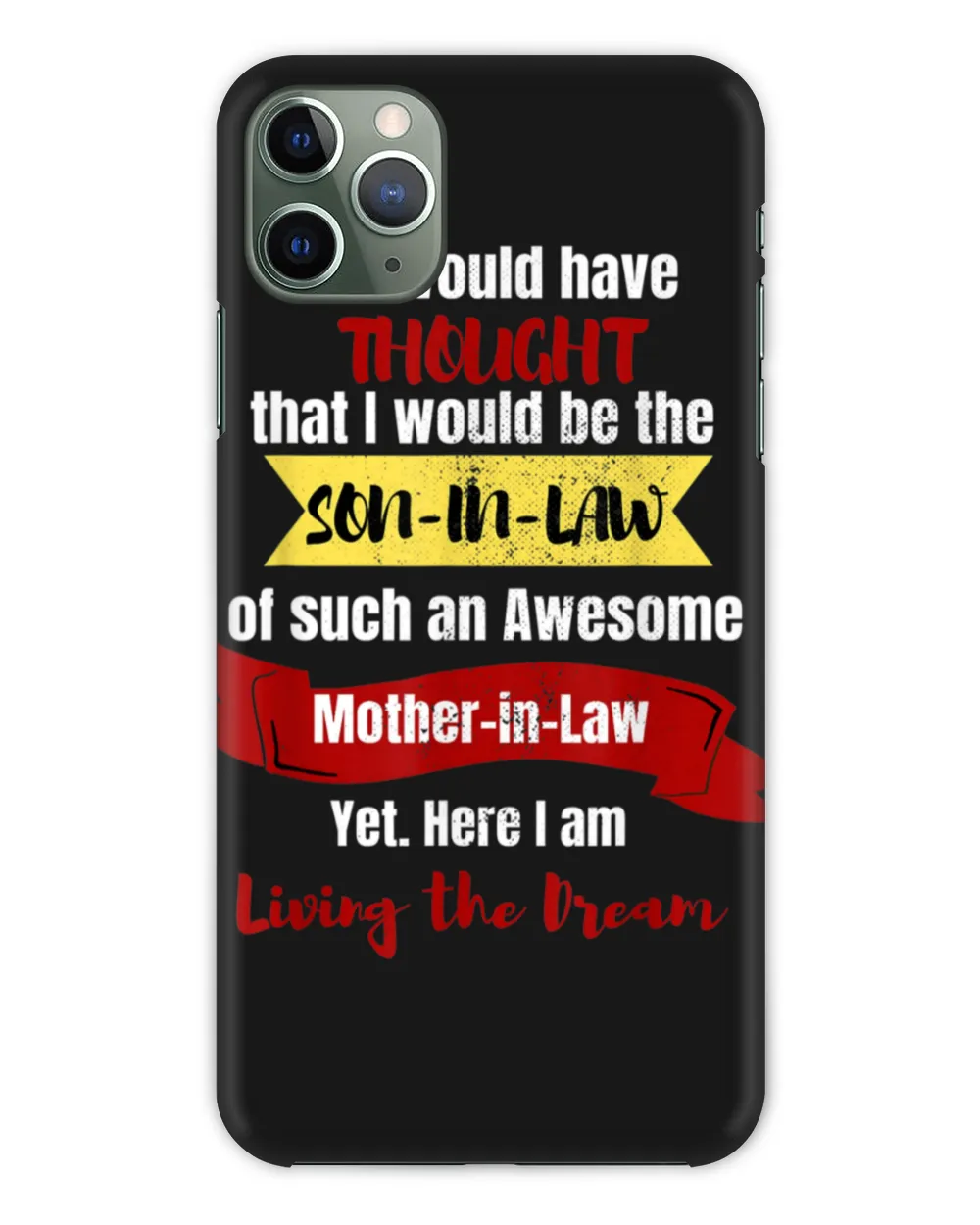 Funny Son In Law Great Birthday Gift. Mother In Law