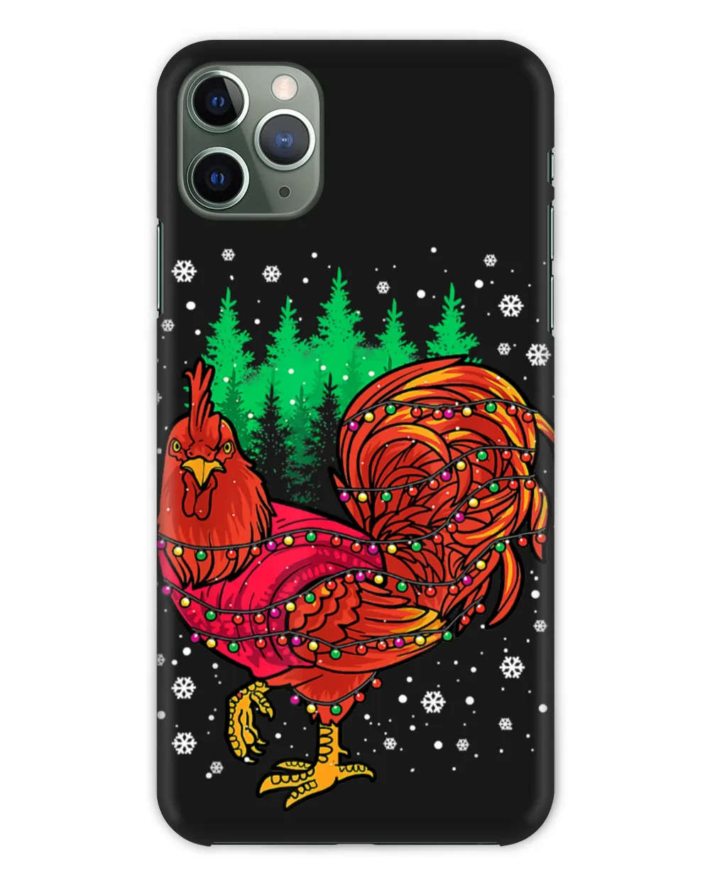 Chicken Rooster Christmas Lights Funny Chicken Ugly Xmas Sweater 425 Hen Rooster