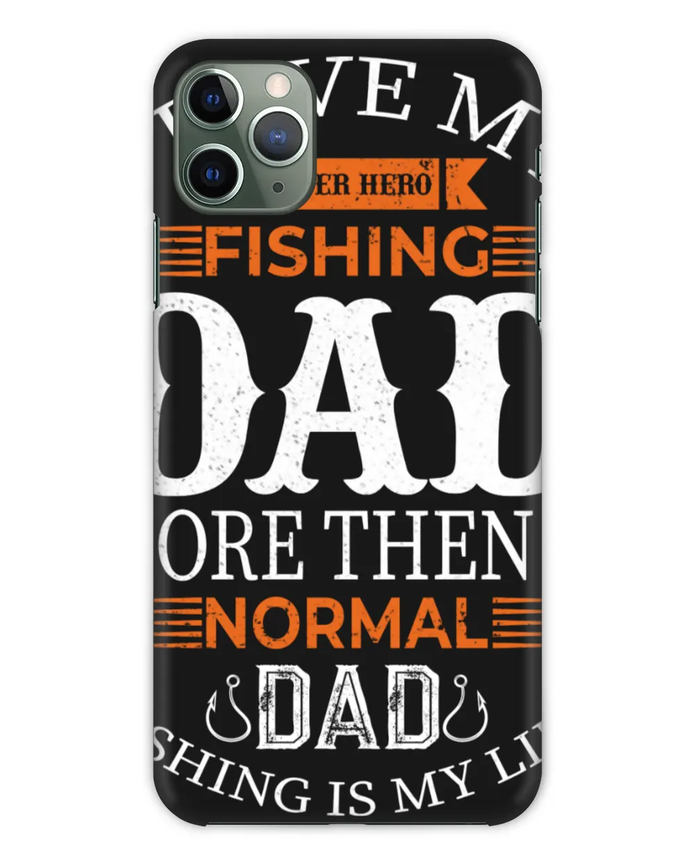 I Love My Super Hero Fishing Dad More Then A Normal Dad Fishing Is My Life Retro Vintage