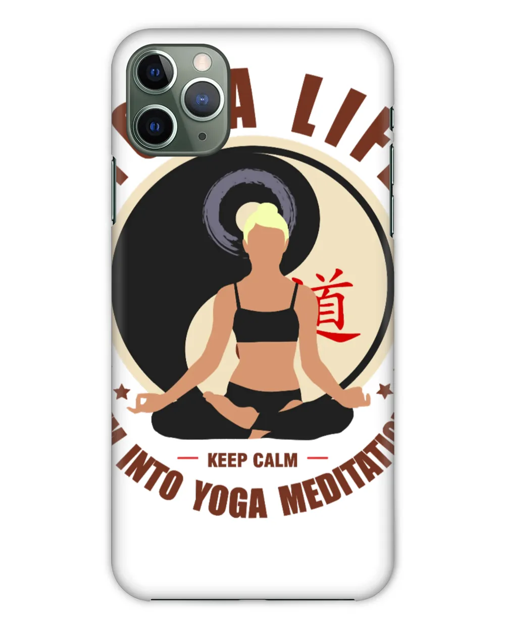 Yoga life keep calm I'm into yoga meditation Classic T-Shirt