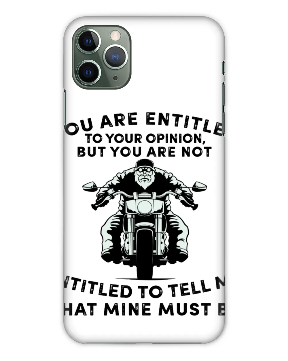 You Are Entitled To Your Opinion