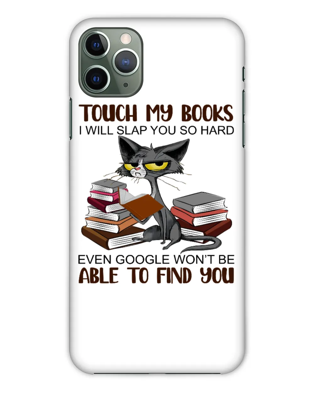 ETT819 Touch My Books I Will Slap You So Hard