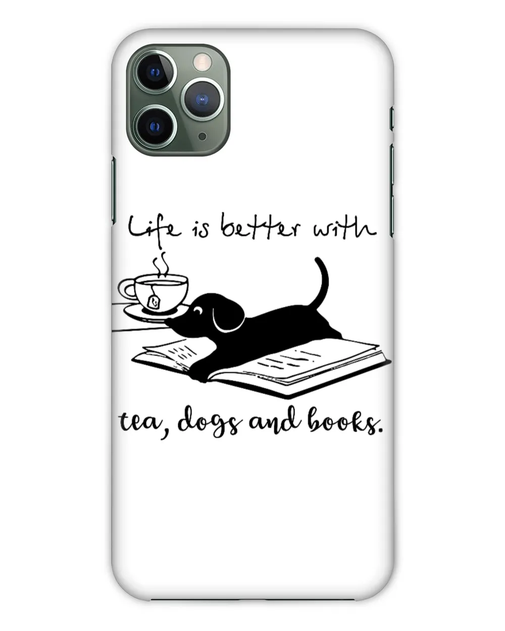 Miah886 Life Is Better With Tea Dogs And Books