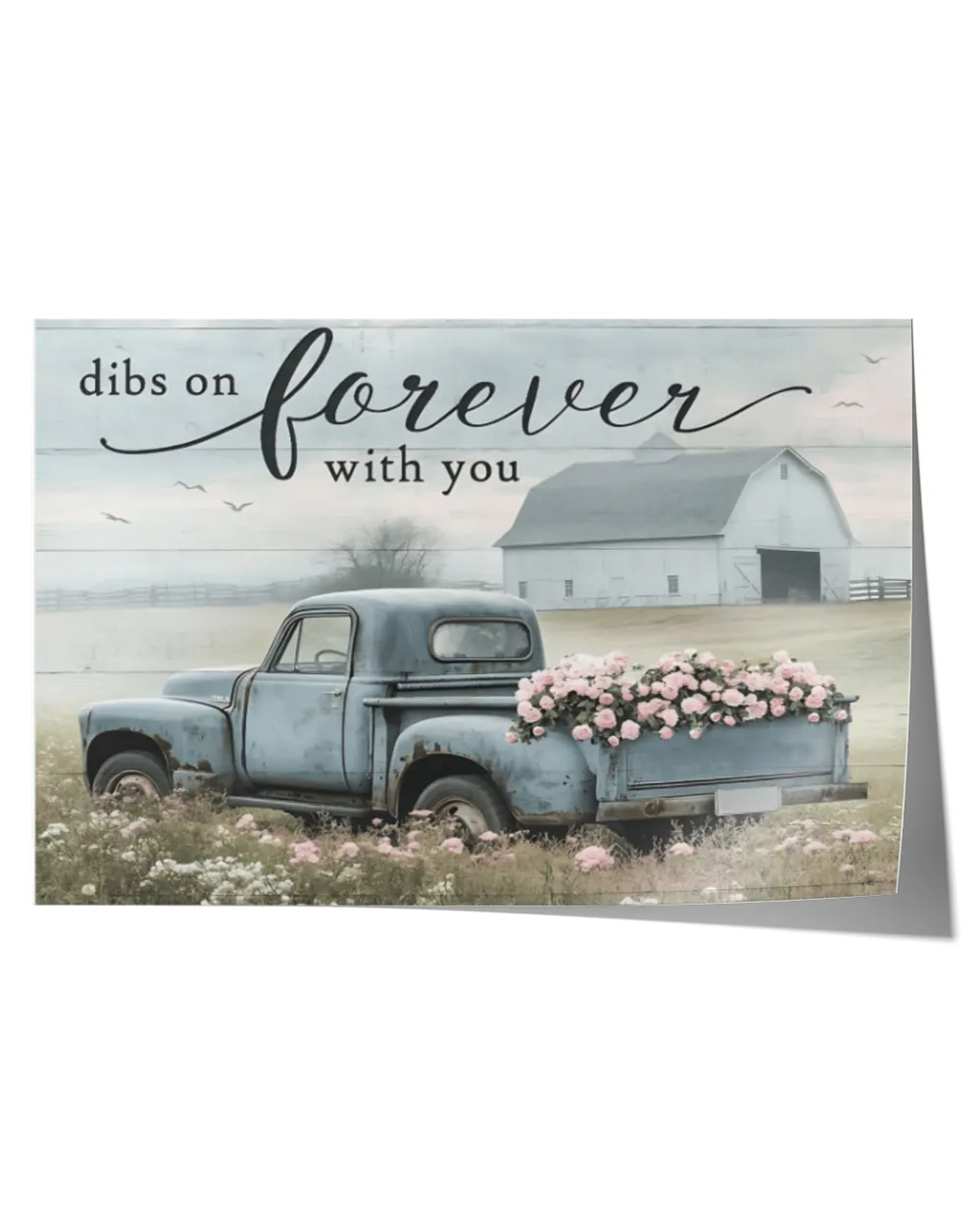 Dibs On Forever With You - Personalized Couple Canvas