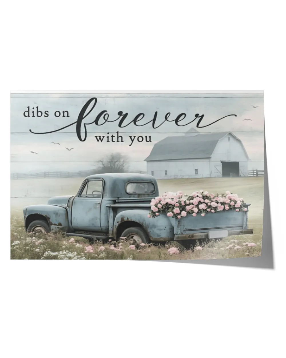 Dibs On Forever With You - Personalized Couple Canvas