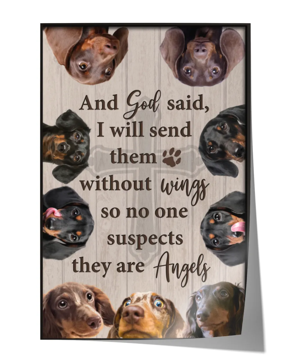 Dachshunds God Send Without