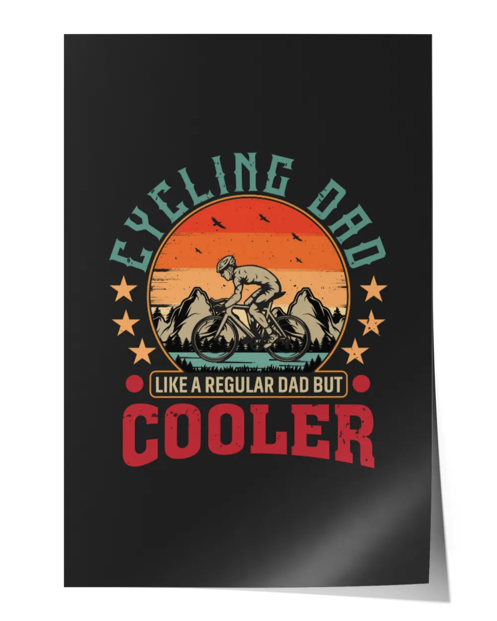 Personalized Cycling Dad Like A Regular Dad But Cooler