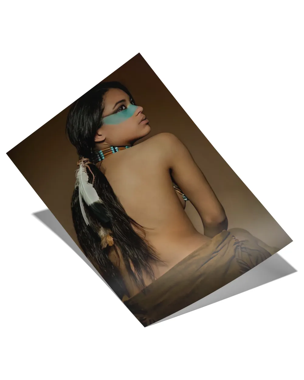 naa-jlv-13 Native American Woman Nude
