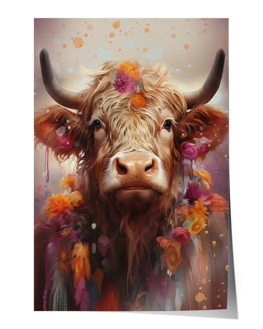 Cow Watercolor