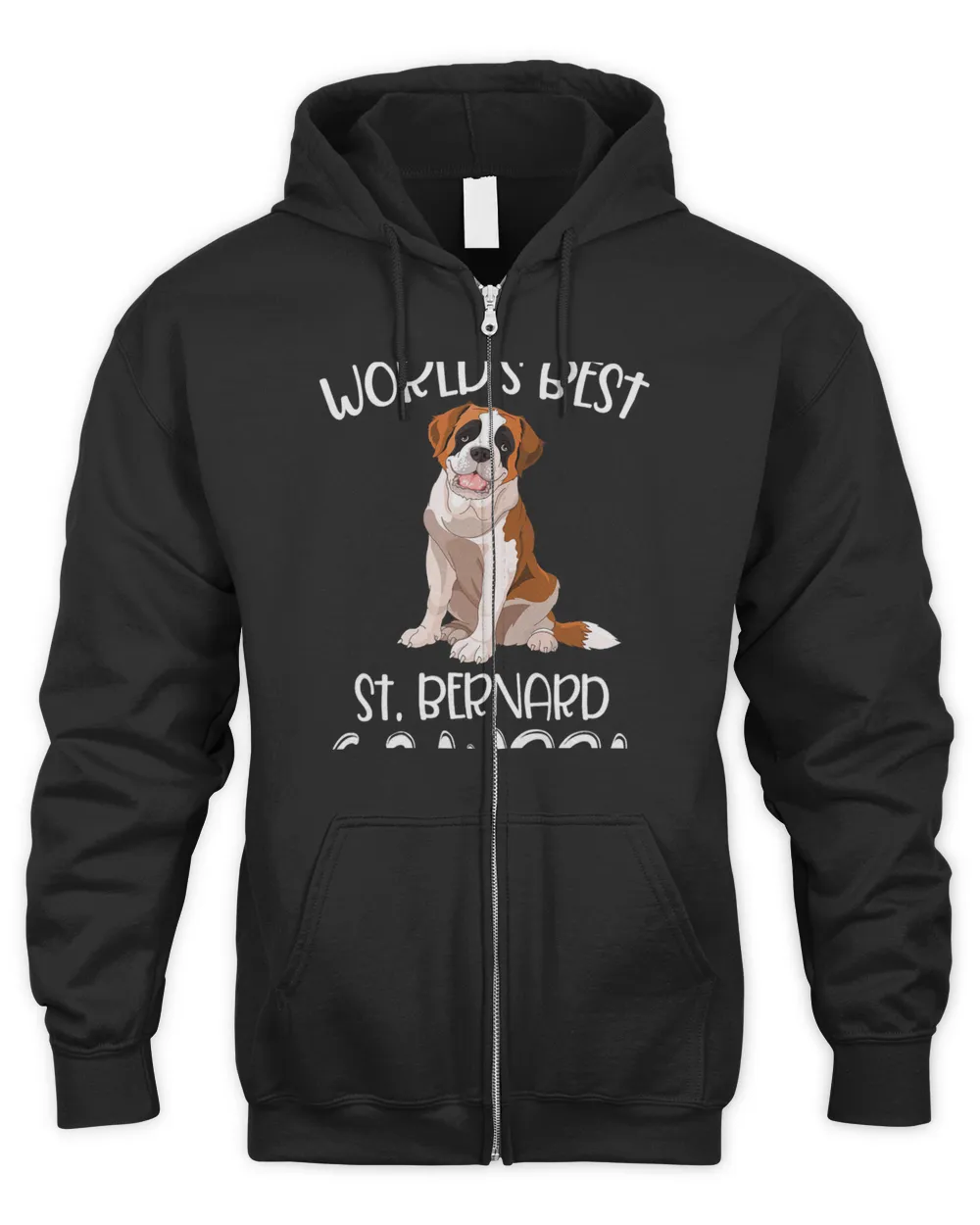 Worlds Best St Bernard Grandpa Funny Dog Lover