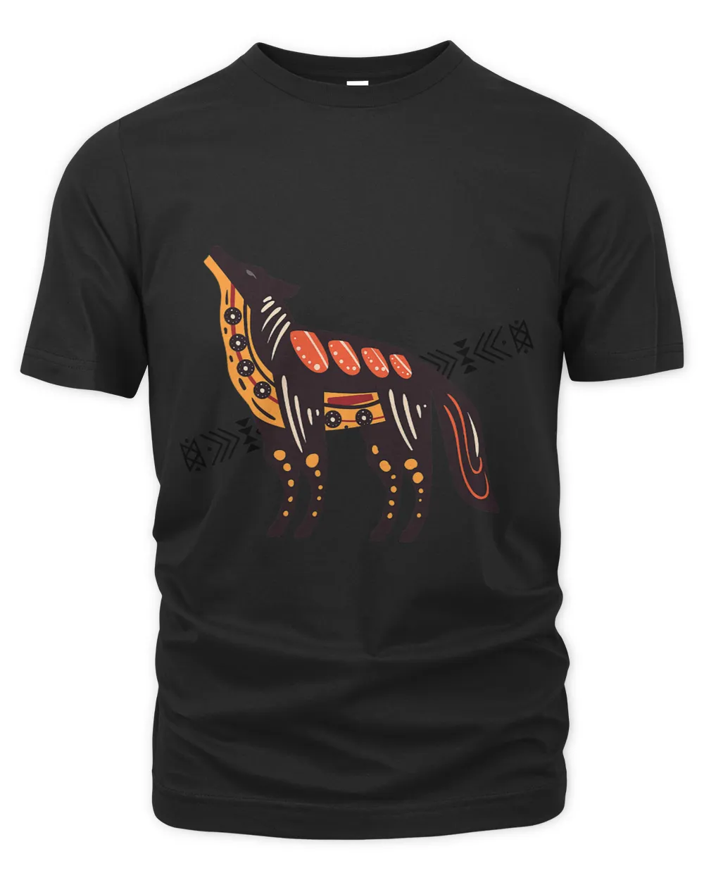 Native American Indian Coyote Wolf Tribal Style Southwest 1