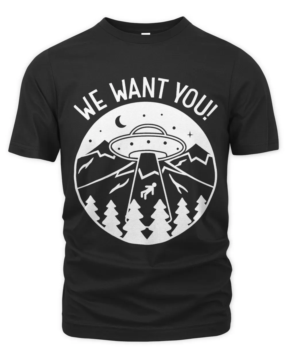 Funny Alien Lover UFO We Want You