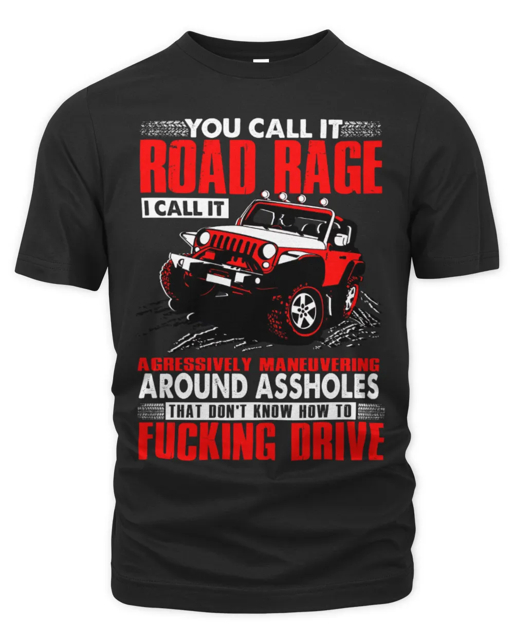 you call it road rage-red