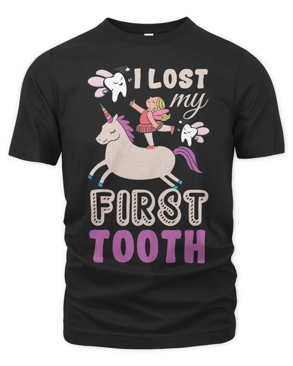 I lost my first tooth fairy tooth unicorn teeth 1