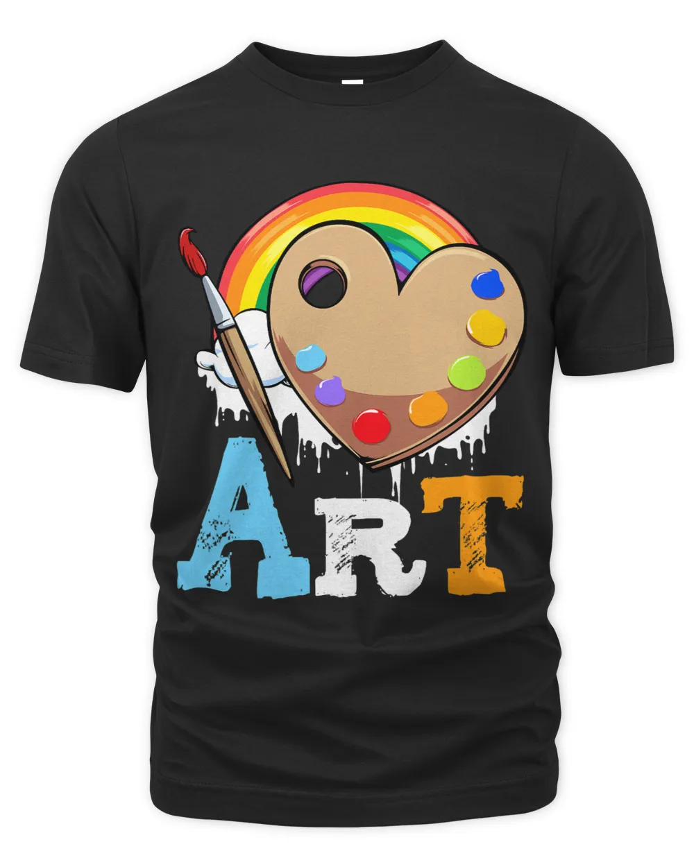 I Love Art Artist Painter Colorful Painting Crafts Gift
