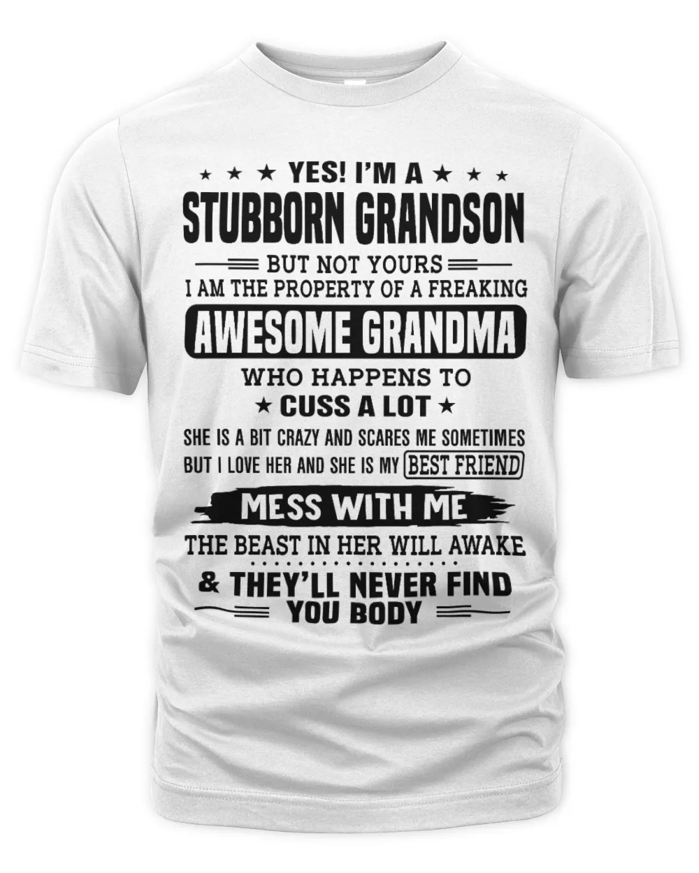 stubborn grandson