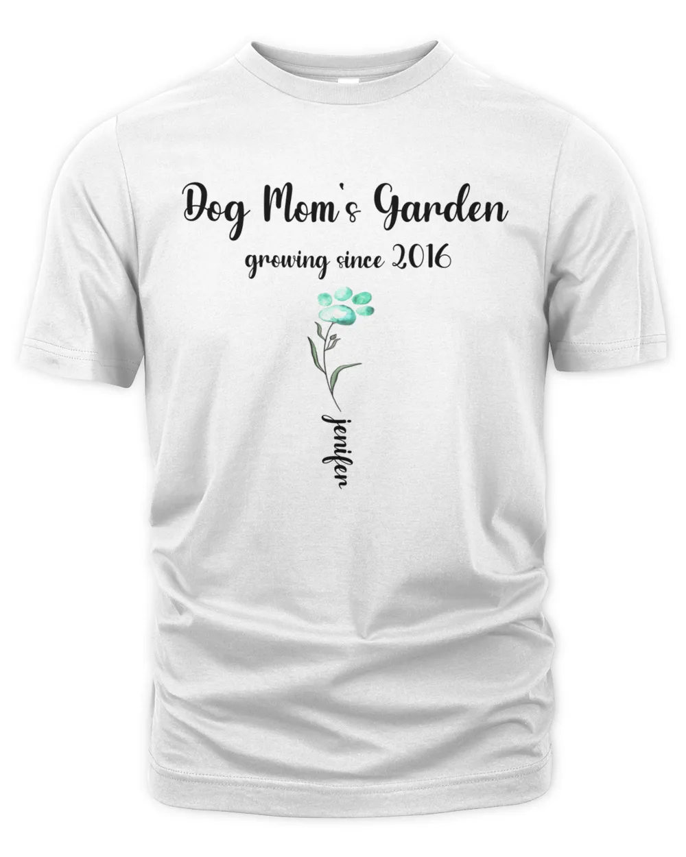 Dog Mom's Garden Growing Custom