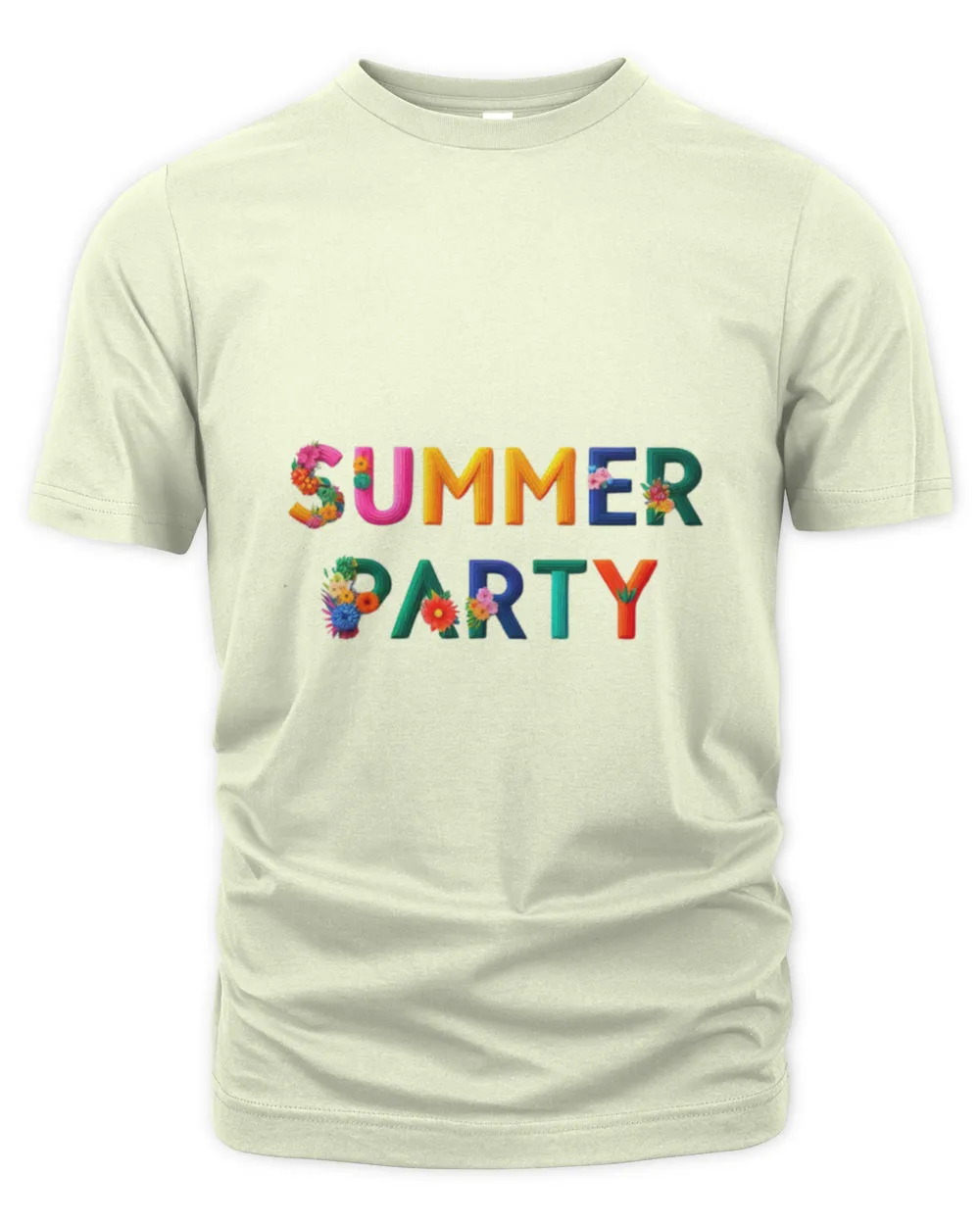Summer Party The Organic Unisex T-shirt stem-green s