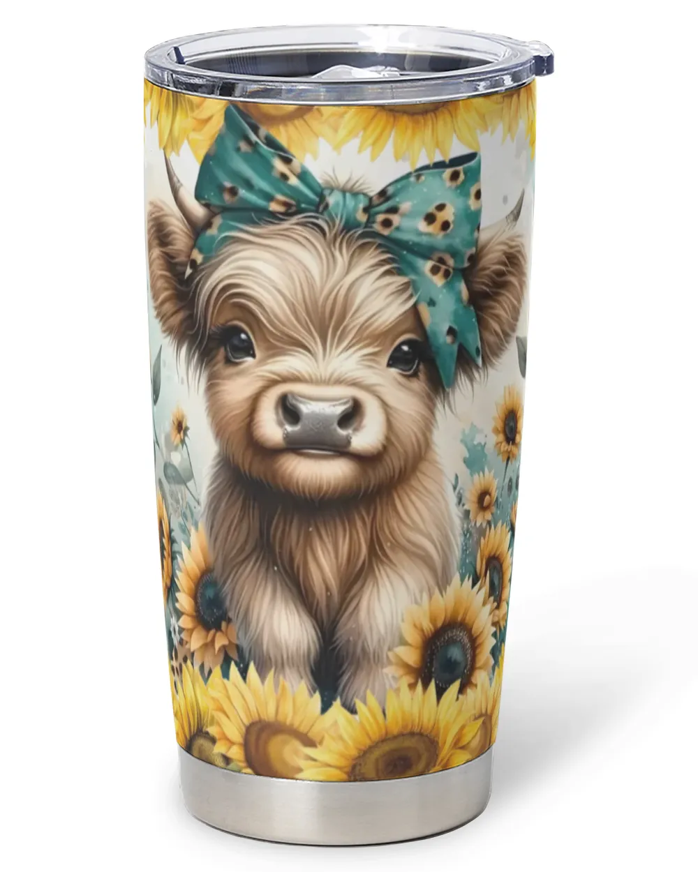 Personalized Highland Cow Tumbler