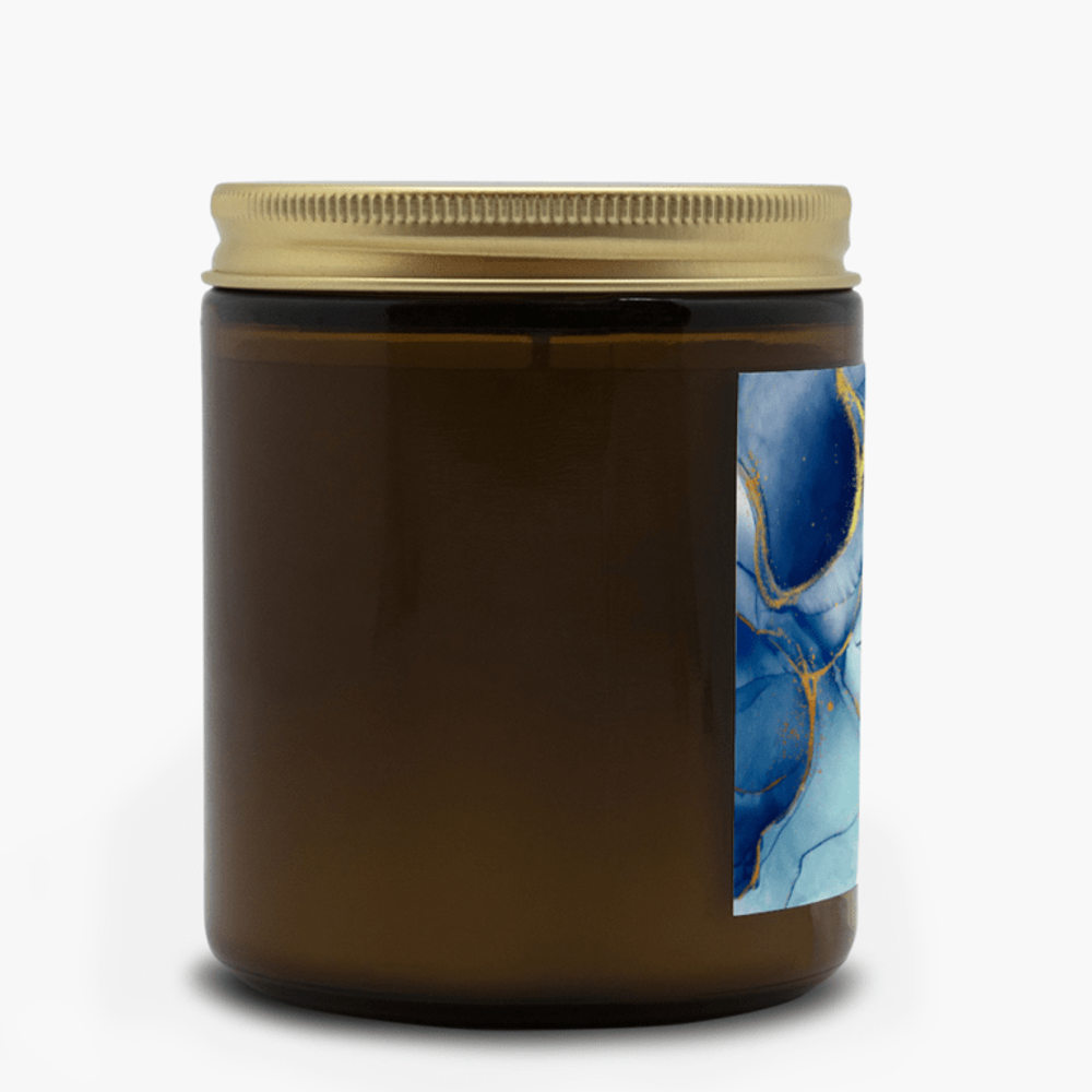 Of course I'm Awesome. Custom T-Shirt Printing Premium Candle amber-jar 9oz