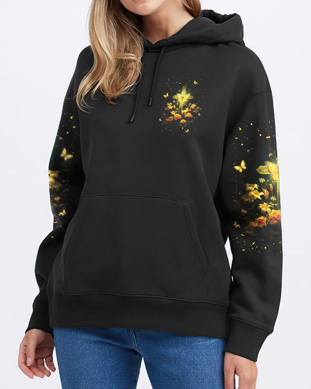 MY MOM IN HEAVEN AOP Unisex Standard Hoodie 2