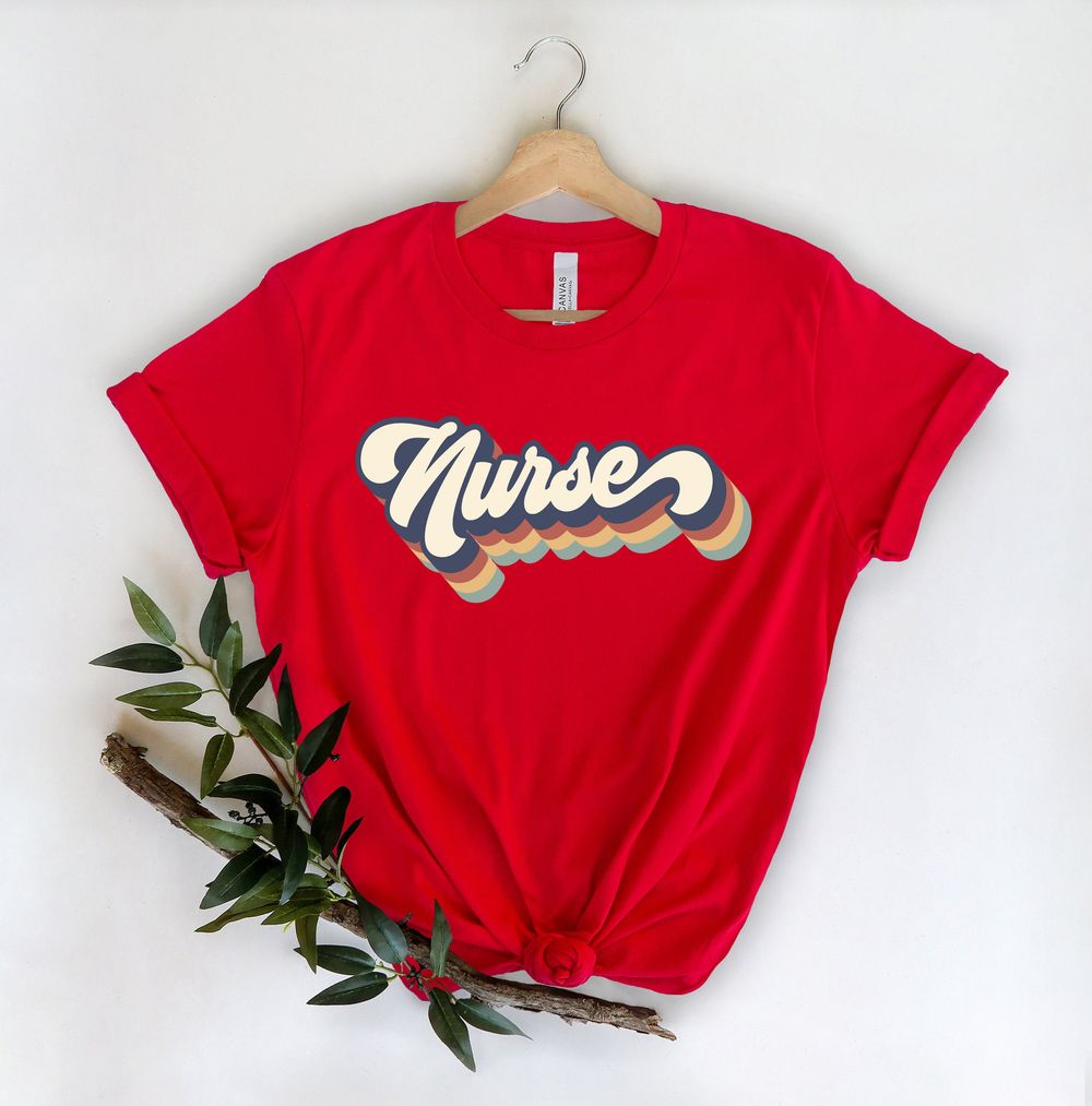 Retro Nurse Shirts, RN Shirts, Nurse Shirts,  Nurse Week, RN Leopard Nurse Shirt, Nurse Life Shirt, Registered Nurse Shirt, Nursing Shirt,