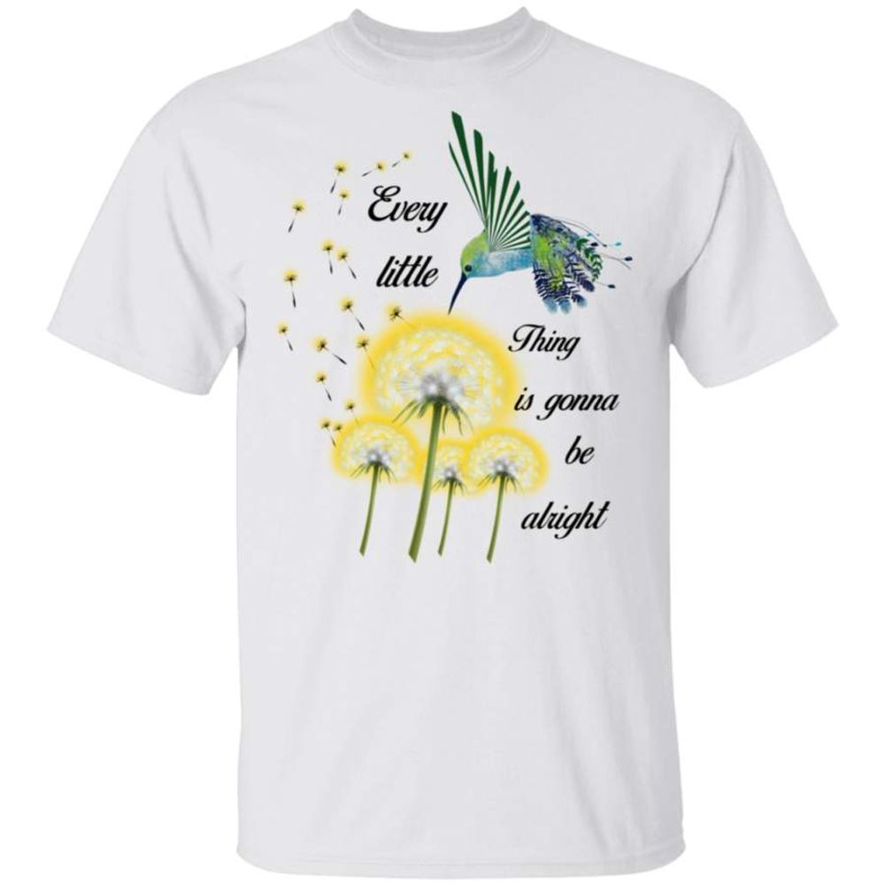 Every Little Thing Is Gonna Be Alright Hippie T-shirt