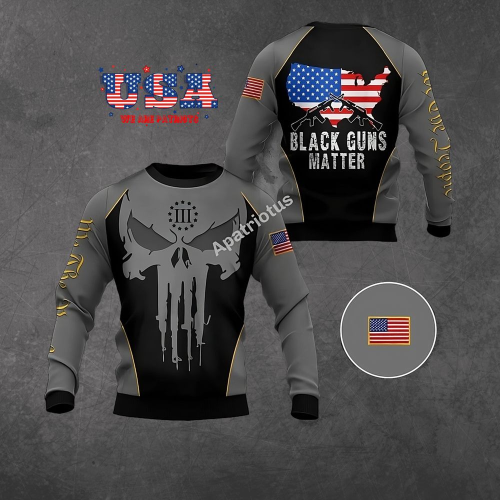 AMERICAN PATRIOTS - 3D SWEATSHIRT - SW05