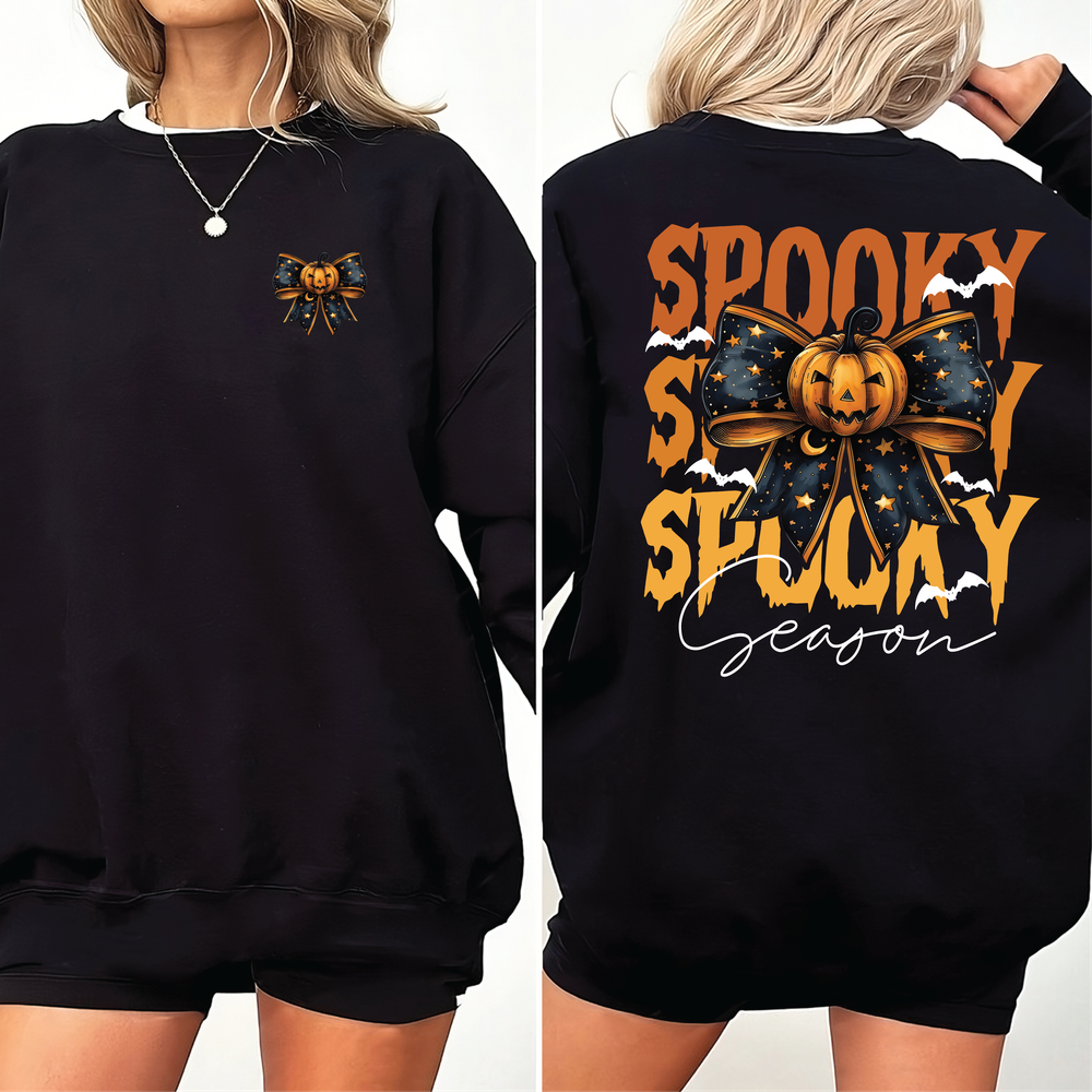 Spooky season shirt Unisex Sweatshirt white s