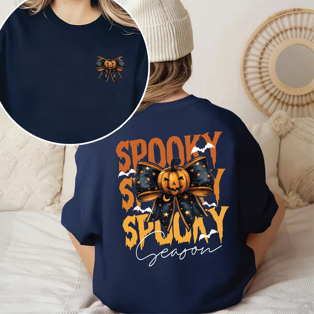 Spooky season shirt Unisex Sweatshirt white s