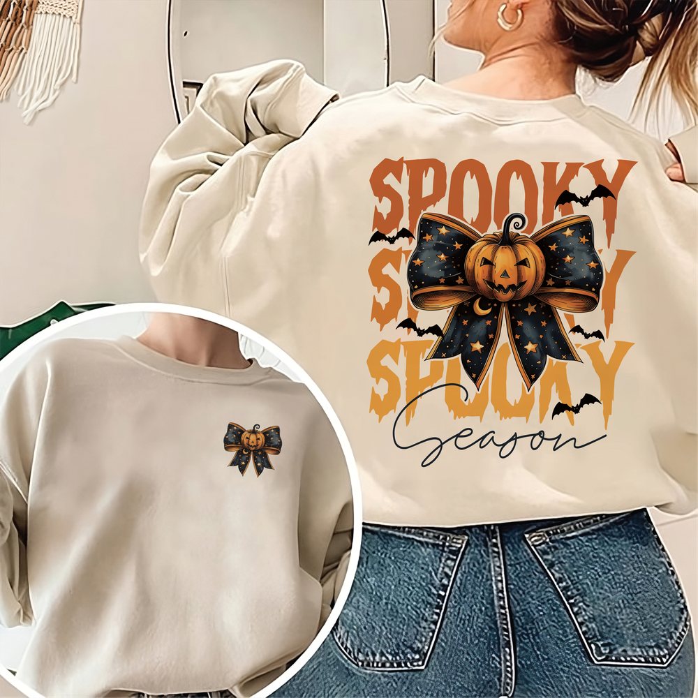 Spooky season shirt Unisex Sweatshirt white s